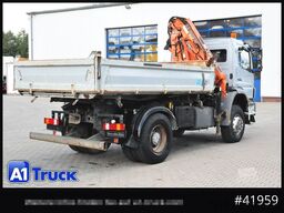 MERCEDES-BENZ Axor 1833, 4x4, Kran 3 Seiten Kipper, Funk