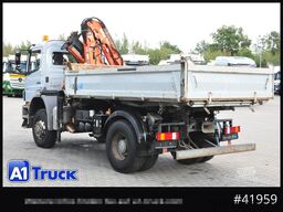 MERCEDES-BENZ Axor 1833, 4x4, Kran 3 Seiten Kipper, Funk