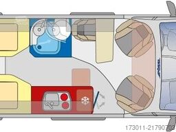 PÖSSL Summit Shine 600L Automat ACC Markise Lithium