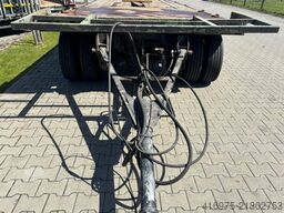 FLIEGL DTS 300 P 3-Achs Tieflader Plateau hydr. Rampen