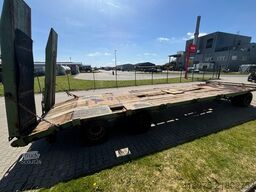 FLIEGL DTS 300 P 3-Achs Tieflader Plateau hydr. Rampen