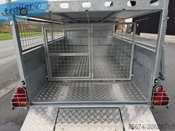 Ifor Williams Viehanhänger Q7b 220x121cm Höhe: 92cm