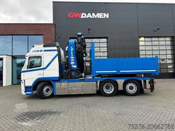 Volvo FM 420 6x2 Trekker/Bakwagen HMF 4720 + Flyjib ,...