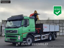 Volvo FM 340 FM 6X2 Palfinger PK23002 Crane 10m3 3-w...