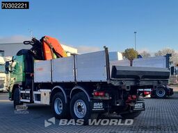 Volvo FM 340 FM 6X2 Palfinger PK23002  Crane 10m3 3-w...