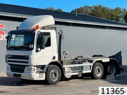 DAF CF 250 VDL-Abrollkipper mit Planenaufbau u. LBW
