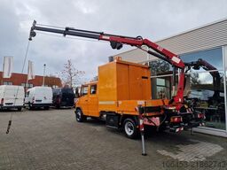 MERCEDES-BENZ Vario 816 D Koffer/Kran/Seil/Tank/Werkst.