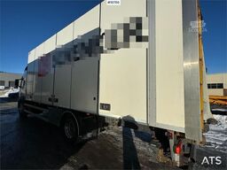 Volvo FM370 box truck w/ full side opening and lift. WAT