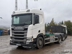 Scania R580 6x2 Hookloader – NTM bodywork