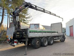 Scania P380 8x4 TRIDEM + CRANE HIAB 166 ES-5 HIPRO - R...