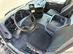 Scania P410 8x4 TRIDEM PRITSCHE PLANE + KRAN HIAB 244 ...