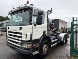 Scania 114C-380 6X4 HOOKLIFT / GANCHO HIAB MULTILIFT -...