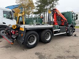 Scania P400 6x4 ABROLLKIPPER + KRAN PALFINGER PK9001 E...