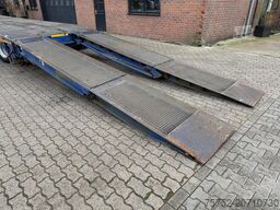 Nooteboom 3AS gedwongen gestuurd Oprijkleppen Hefbaar bed!