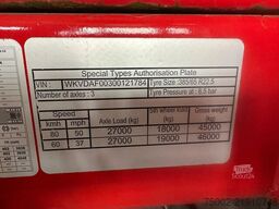 Kässbohrer new and unused Heavy-Duty flatbed / 690cm exten...