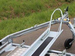 BLYSS Motorradanhänger 249x21cm Anhänger 400kg zGG