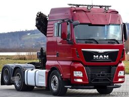 MAN TGX 28.480 Sattelzugmaschine + HMF 2120 K5/FUNK