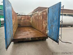 CONTAINER SCARRABILE USATO A CIELO APERTO