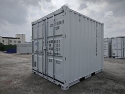 10 Fuß Seecontainer / one Way Lagercontainer / Anthrazit / Lichtgrau