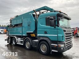 Scania G 480 8x2 Holzmaan 15m³ Combi kolkenzuiger Recy...
