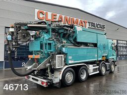 Scania G 480 8x2 Holzmaan 15m³ Combi kolkenzuiger Recy...