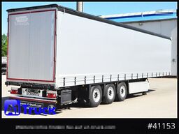 SCHMITZ SD Tautliner, verzinkt, Liftachse, neue Plane
