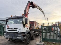 Iveco TRAKKER 410 8x4 + 32m! CRANE FASSI F800 6x + FL...