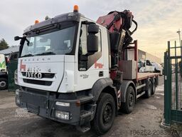 Iveco TRAKKER 410 8x4 + 32m! CRANE FASSI F800 6x + FL...