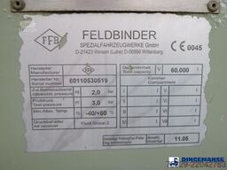 Feldbinder Powder tank alu 60 m3 (tipping)