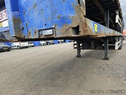 PACTON 3 AXLE FLATBED TRAILER BPW DRUM