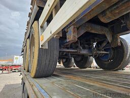 PACTON 3 AXLE FLATBED TRAILER BPW DRUM