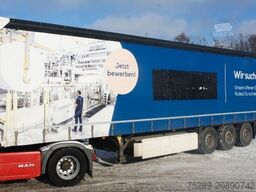 SCHMITZ CARGOBULL SCS 24/L Pritsche + Plane RoofSafetyAirBag