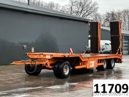 LANGENDORF TUE 24/100-3 Tieflader-Anhänger m. Laderampen