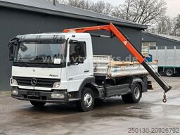 MERCEDES-BENZ Atego 818 4x2 Terex-Ladekran, Meiller-DSK, 7.5 t