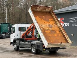 MERCEDES-BENZ Atego 818 4x2 Terex-Ladekran, Meiller-DSK, 7.5 t