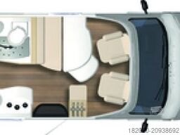 BÜRSTNER Travel Van T 590 G (ex. 21) SAT, Navi + RFK uvm.