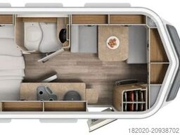 HYMER/ERIBA Touring 550 Deichsel-Fahrradträger