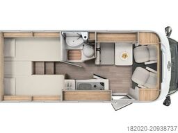 CARADO VAN V337 Pro+ AUTOMATIK, SOLAR,TV+SAT uvm.