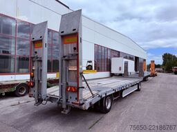 Möslein TF2-P Schwebheim  2 Achs Plato- Tieflader, wenig Benutzt