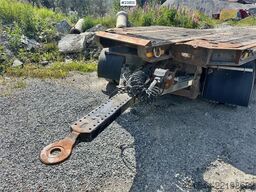 McCauley MAC machinery trailer with hydraulic loading ramps