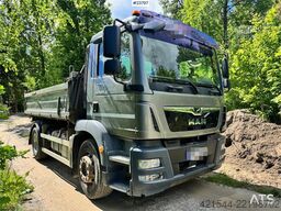 MAN TGM 18.290 4x2 Tipper Truck with 3-Way Tipping Bod
