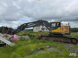 Volvo ECR305CL excavator w/ GPS, sanding bucket and roto