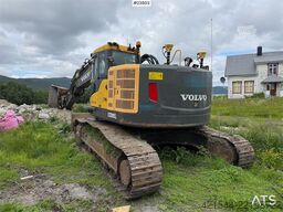 Volvo ECR305CL excavator w/ GPS, sanding bucket and roto