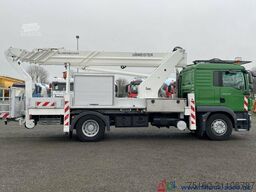 MAN TGM 18.250 Blumenbecker 28.2m Höhe 15.5m seitl.