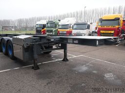 Groenewegen 3 AXLE TANK CONTAINER TRANSPORT TRAILER 20