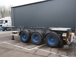 Groenewegen 3 AXLE TANK CONTAINER TRANSPORT TRAILER 20