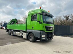 MAN TGX 26.440 Pritsche Montagekran 25m Seilwinde