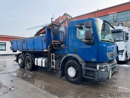 RENAULT PREMIUM 320 * LENK & LIFTACHSE * GREIFER * KRAN*