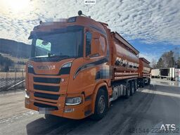 Scania R650 8x4 Bulk Truck with Bulk Trailer – Jilko Body