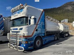 Scania R730 6x2 Tank Truck with Tank Trailer – Rear Tippi